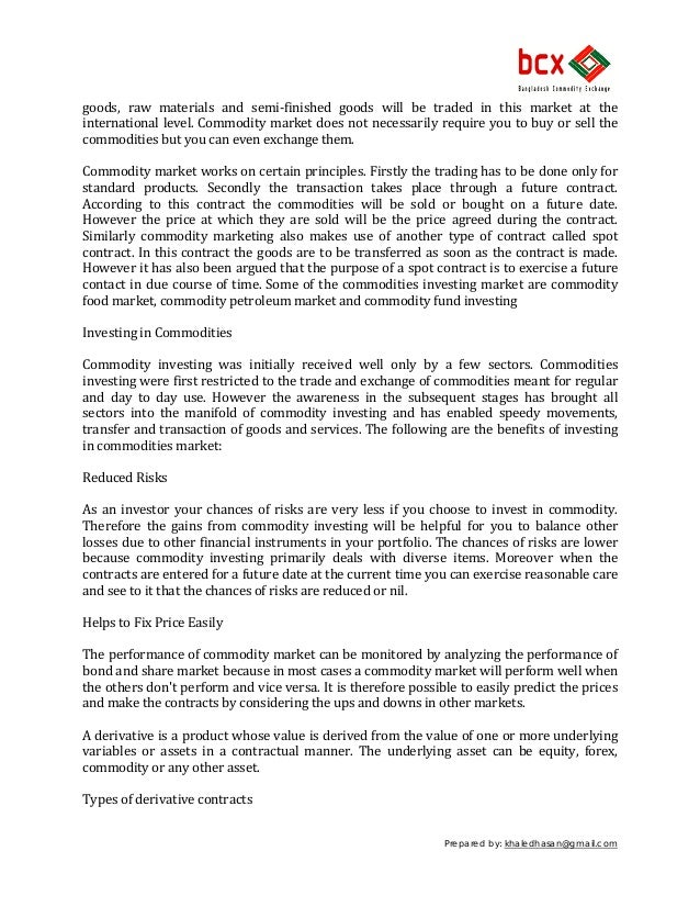 best way to invest in commodities disadvantages of investing in commodities